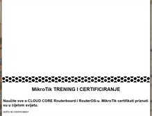 Tablet Screenshot of mikrotik.hr