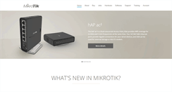 Desktop Screenshot of mikrotik.com