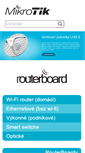 Mobile Screenshot of mikrotik.cz
