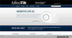 Desktop Screenshot of mikrotik.de