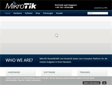 Tablet Screenshot of mikrotik.de